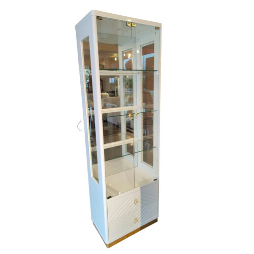 SLX-1720 GLASS CABINET, TEMPERED GLASS
